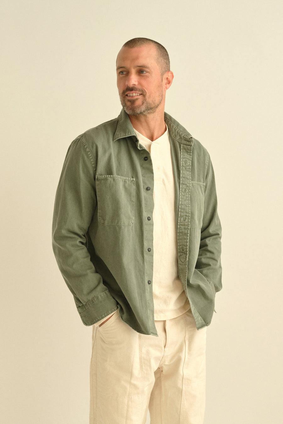 Twill Work Shirt – Save Khaki United