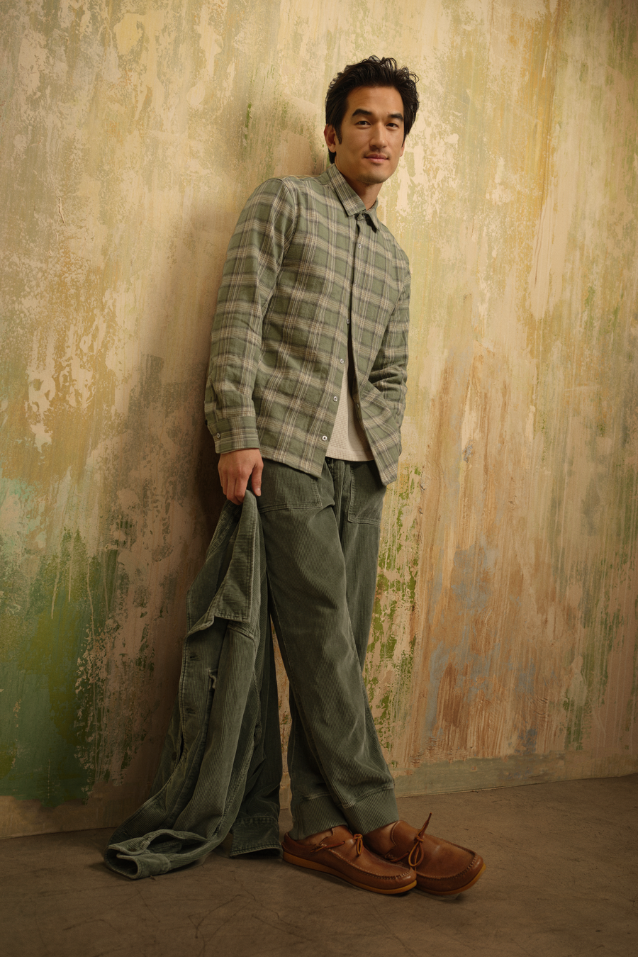 Vintage Flannel Slub Shirt – Save Khaki United