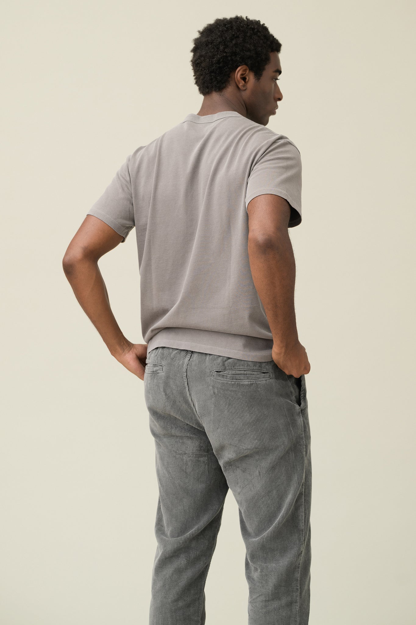 Wide Wale Cord Easy Chino