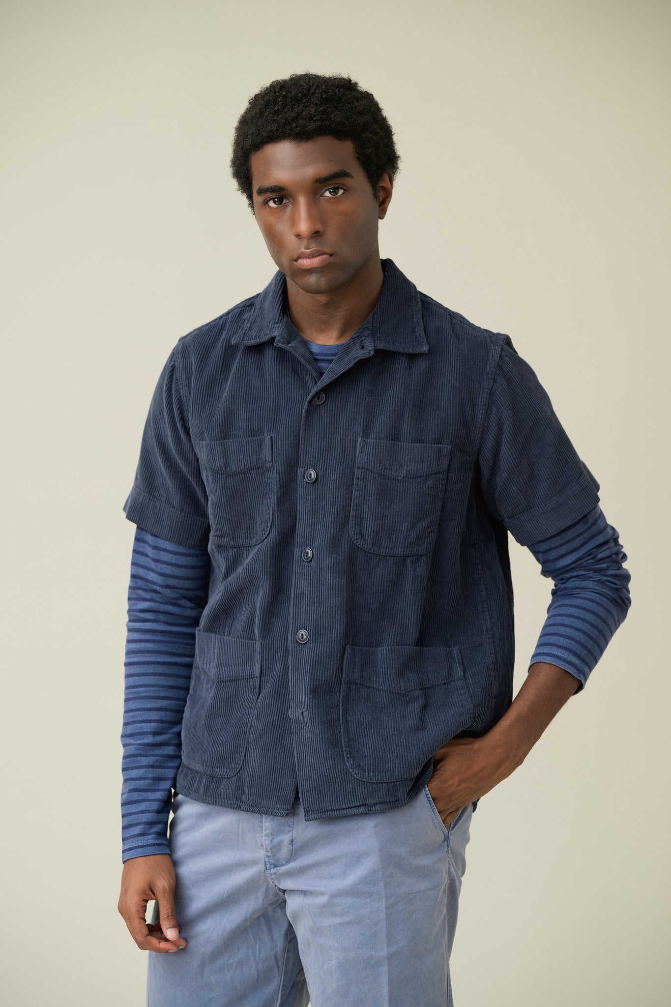 SS Cord Work Shirt