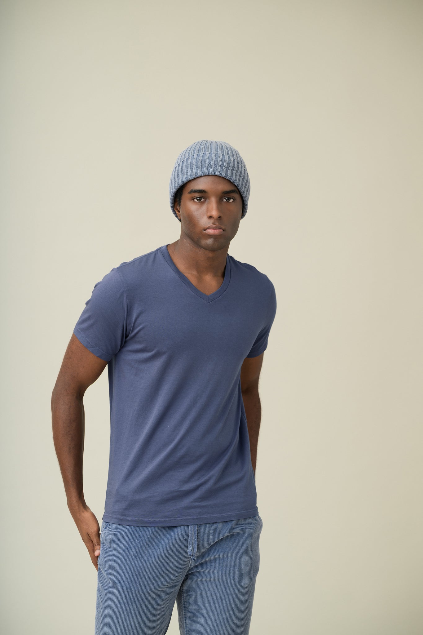 Men's Supima V-Neck Tee