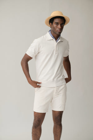 S/S Supima Fleece Polo