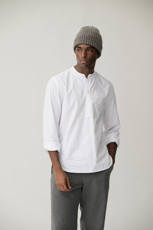 Poplin Henley