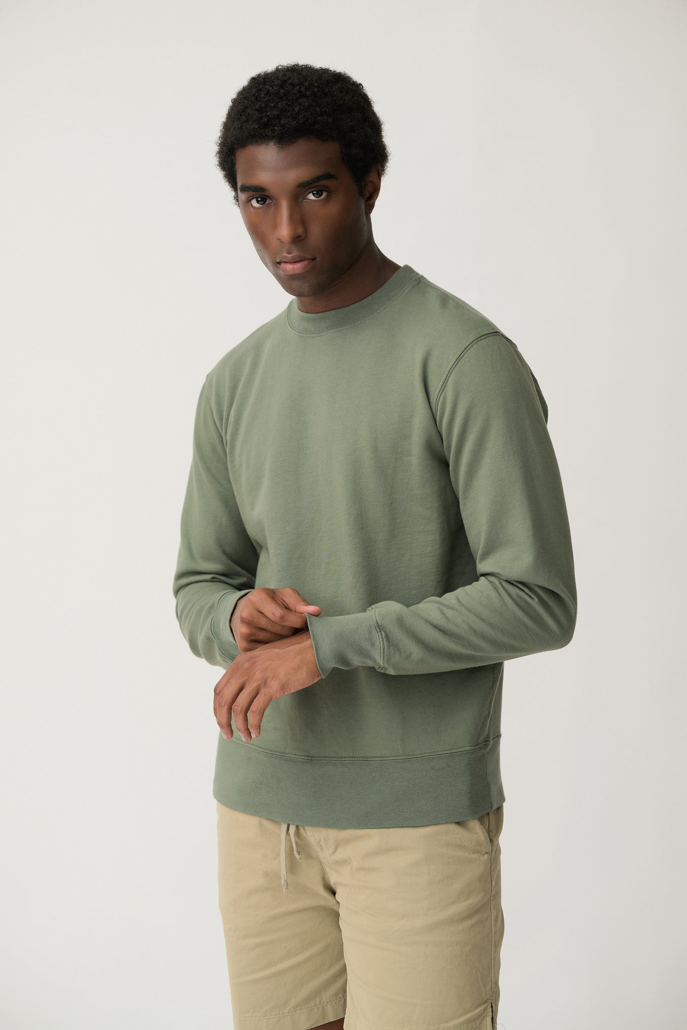 L/S Supima Crew Sweatshirt