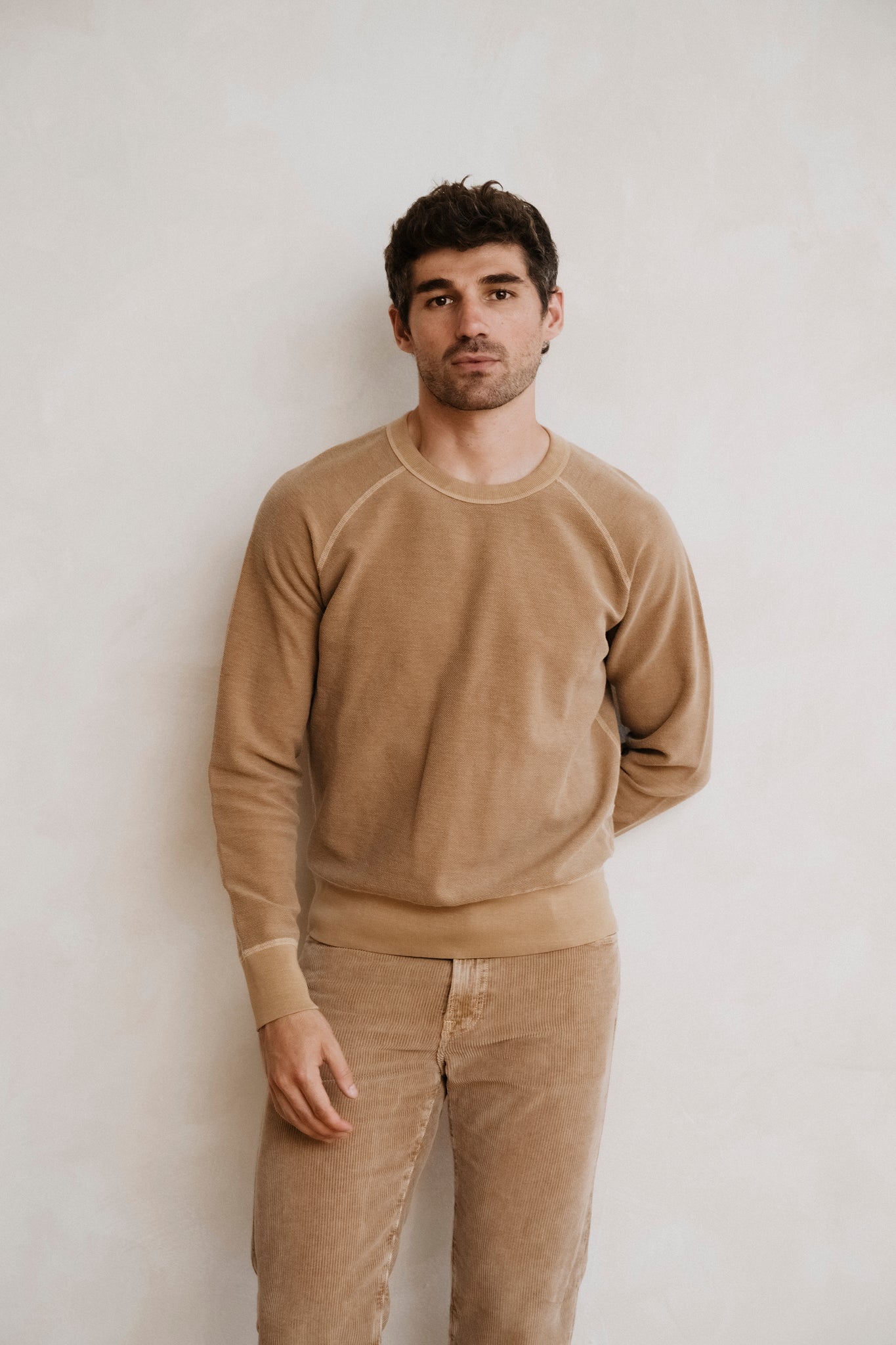 American Twill Back Terry Crew Reversible Sweat Shirt