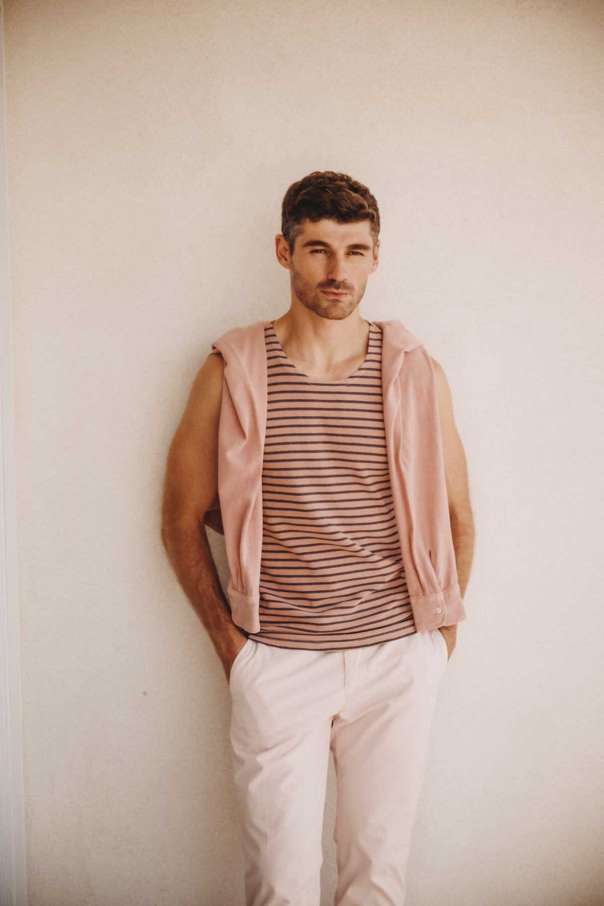 Organic Hemp Stripe Tank