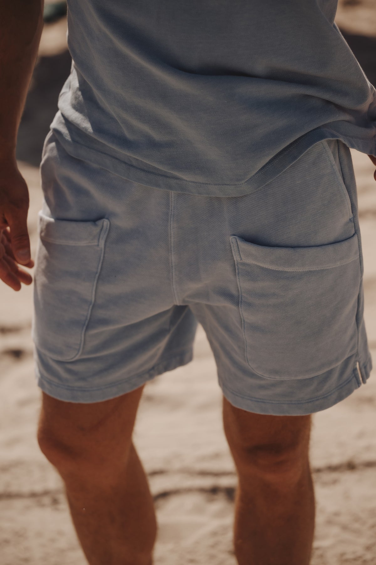 Organic Fleece Easy Short in Cotton Hemp