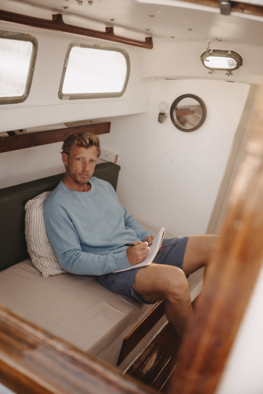 Organic Fleece Sweatshirt in Cotton and Hemp