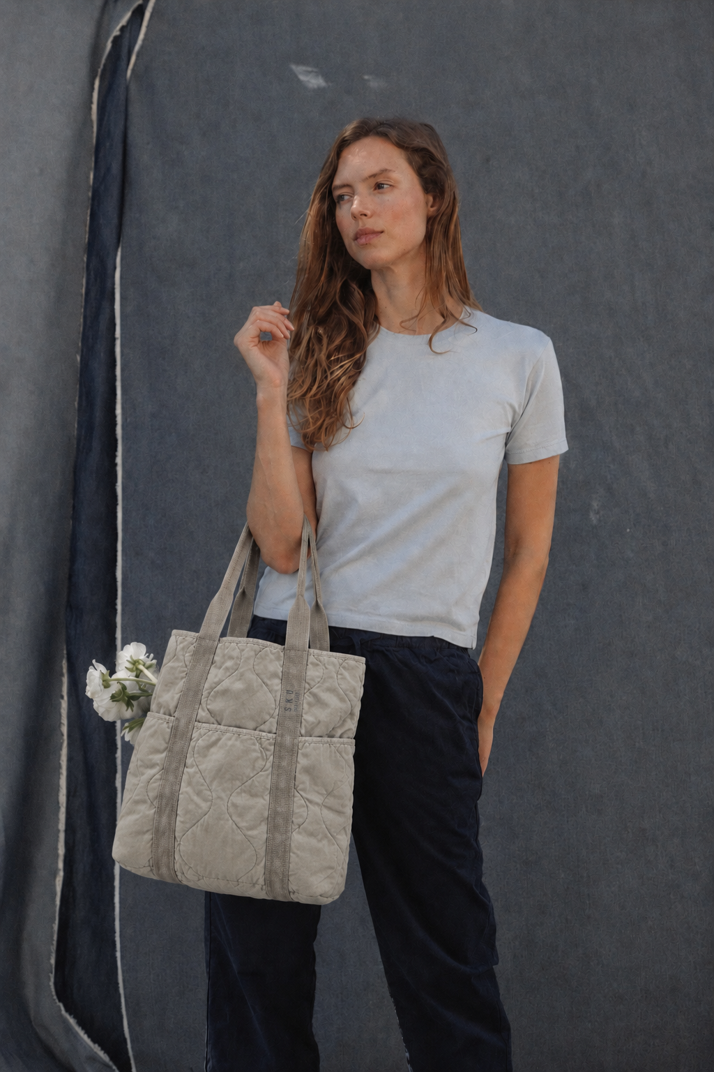 Quilted Tote Bag