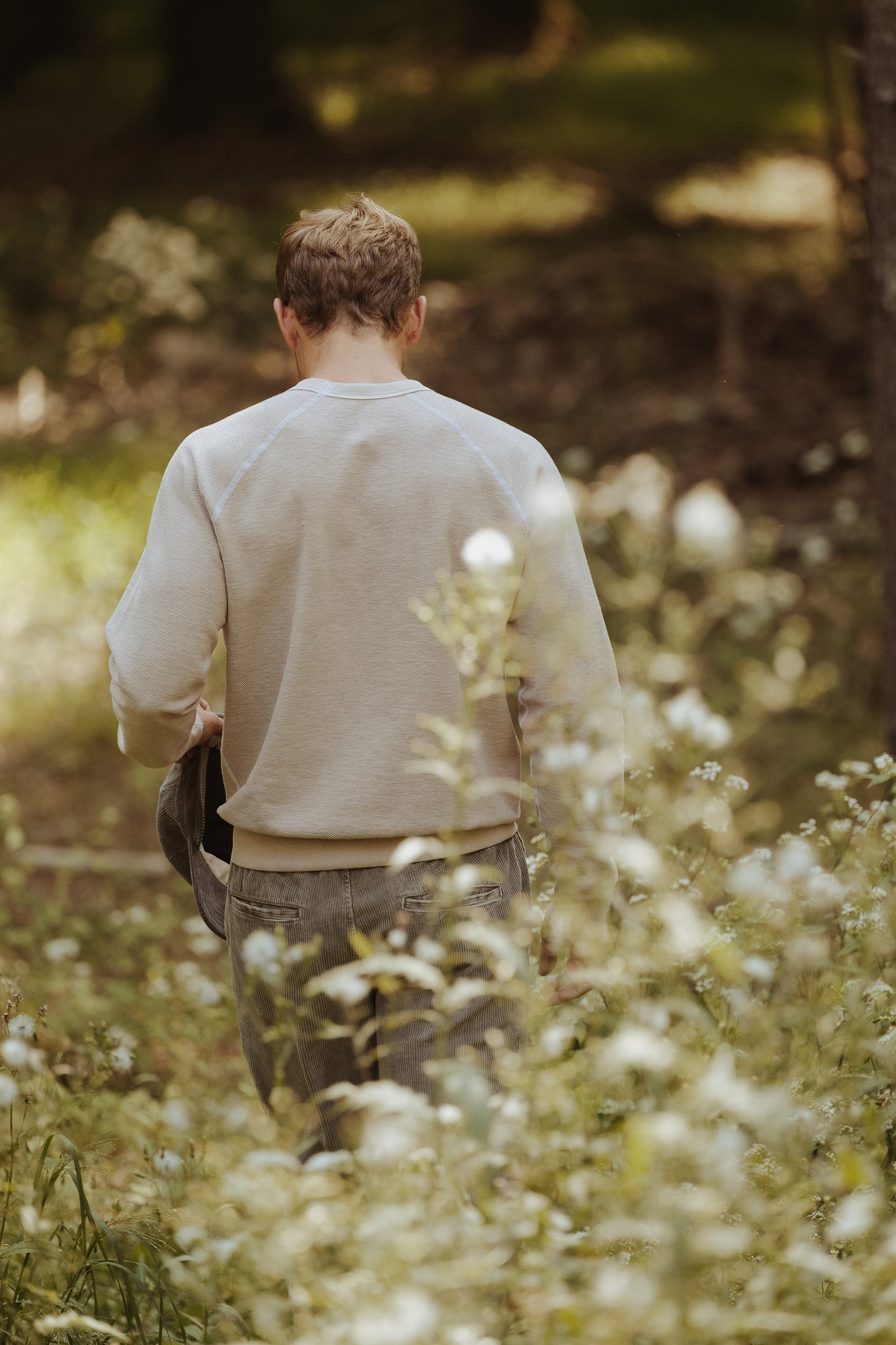 American Twill Back Terry Crew Reversible Sweat Shirt