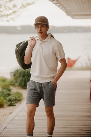 American Twill Back Terry Utility Sweat Shorts