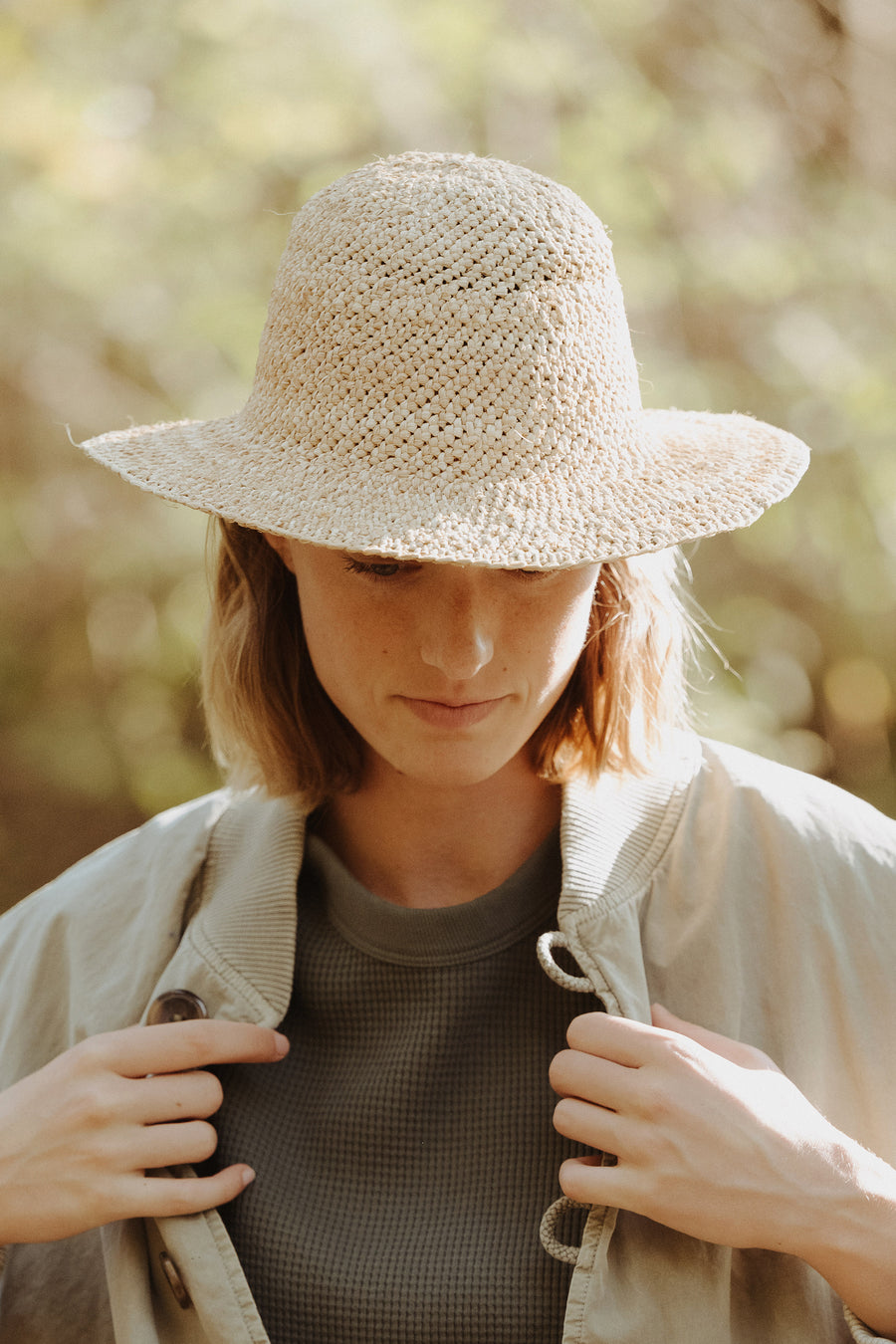 Vintage Straw Hat – Save Khaki United - Main Image