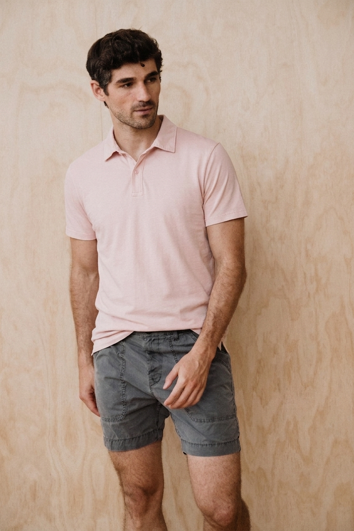 Short Sleeve Supima T-Shirt Polo