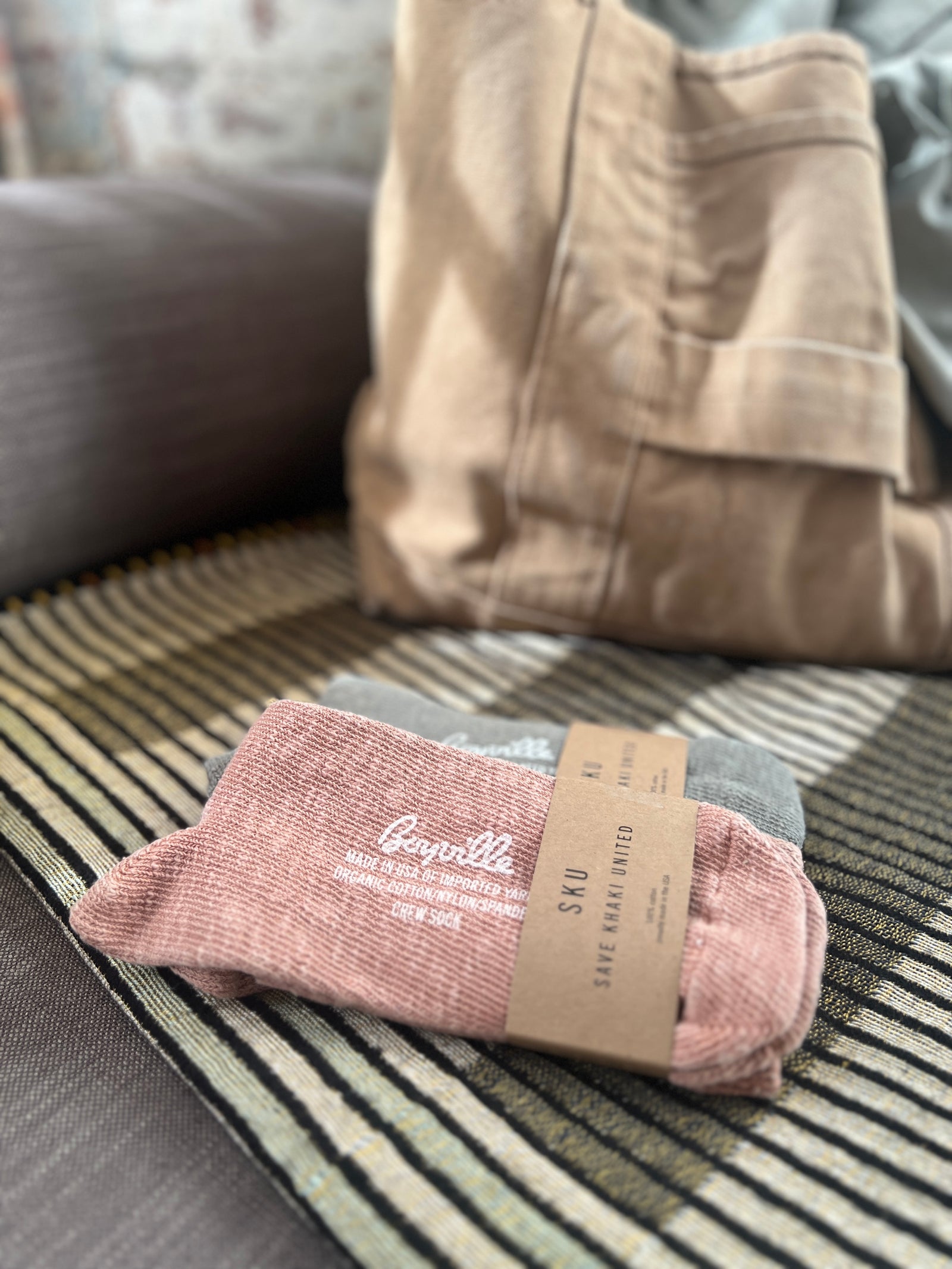 Boyville Organic Crew Sock Single