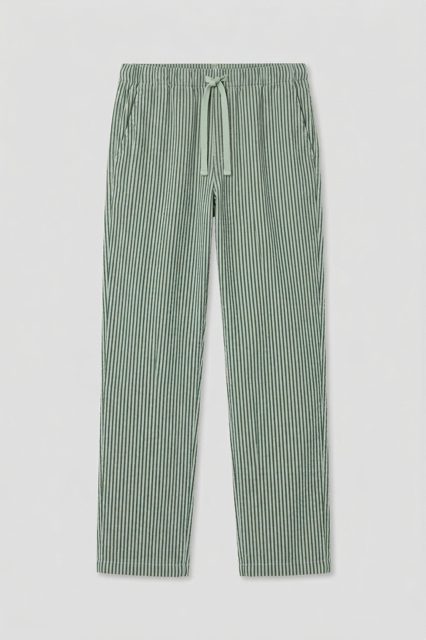 Hemp Stripe Easy Chino