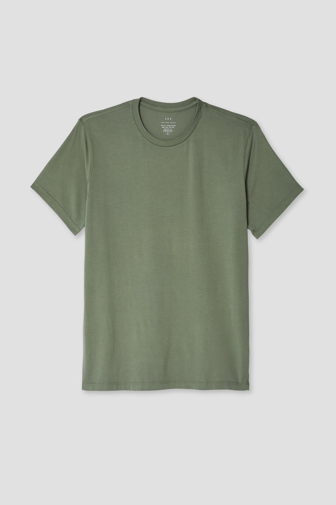 Men's Short Sleeve Supima Crew Tee