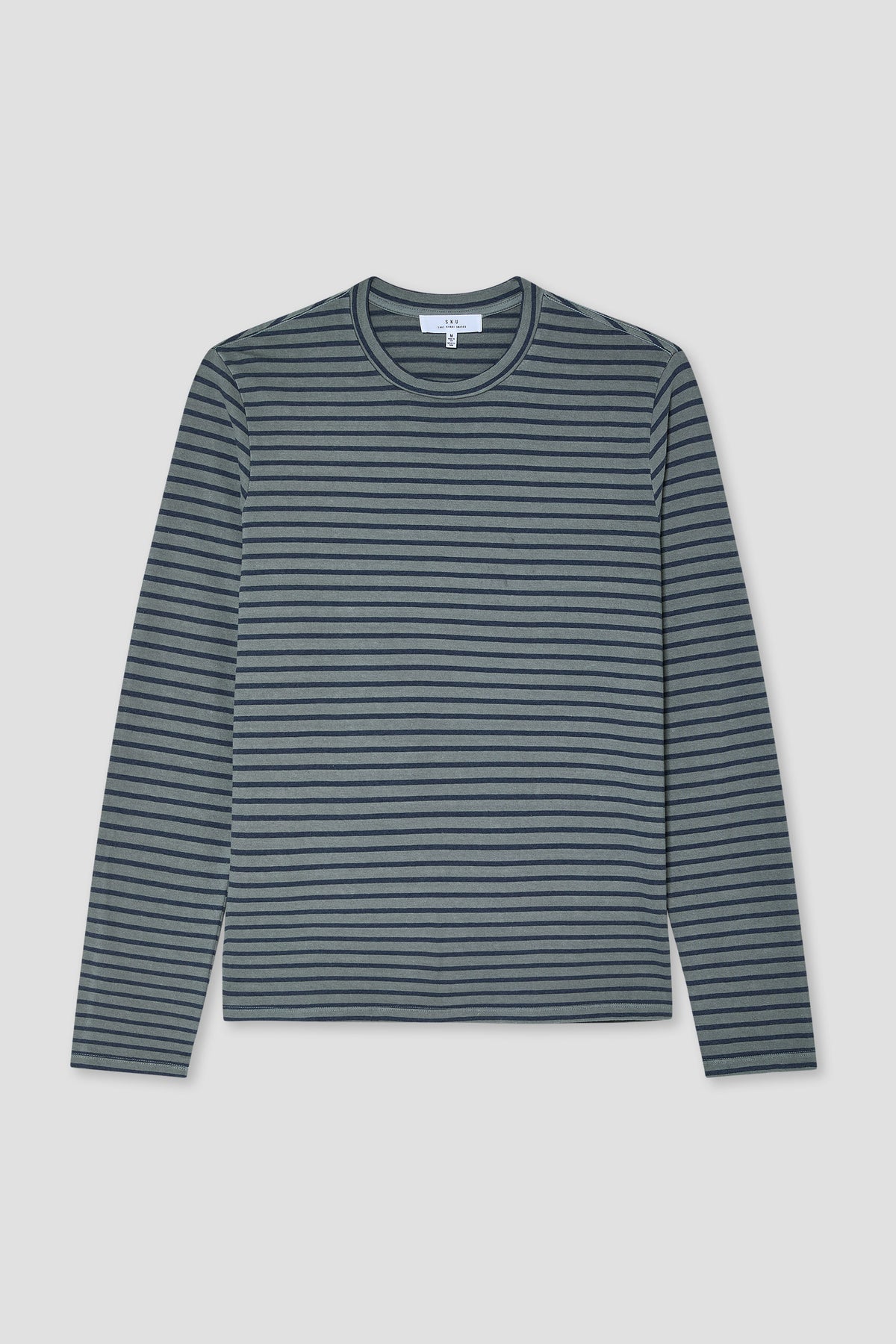 LS Organic Hemp Stripe Crew Tee