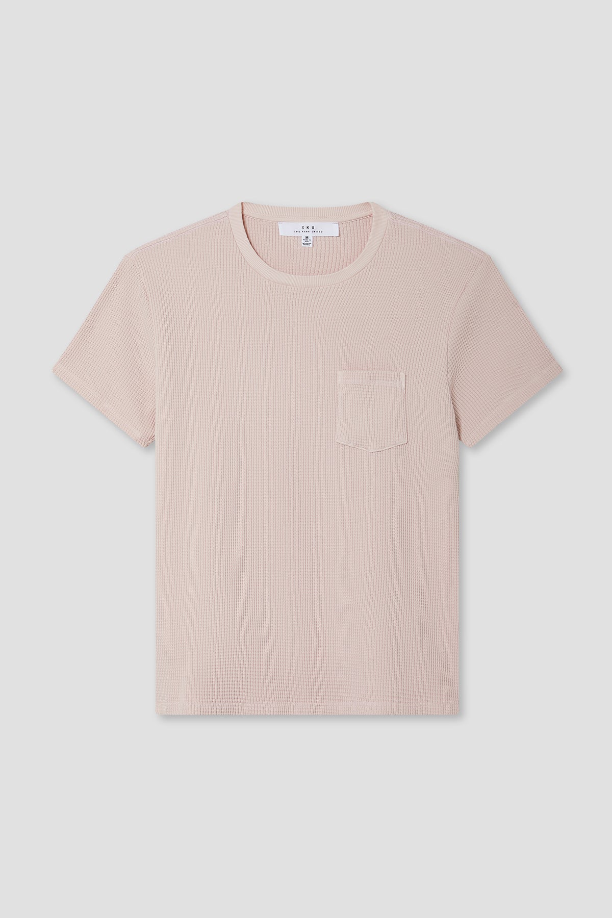 Short Sleeve Waffle pocket Tee