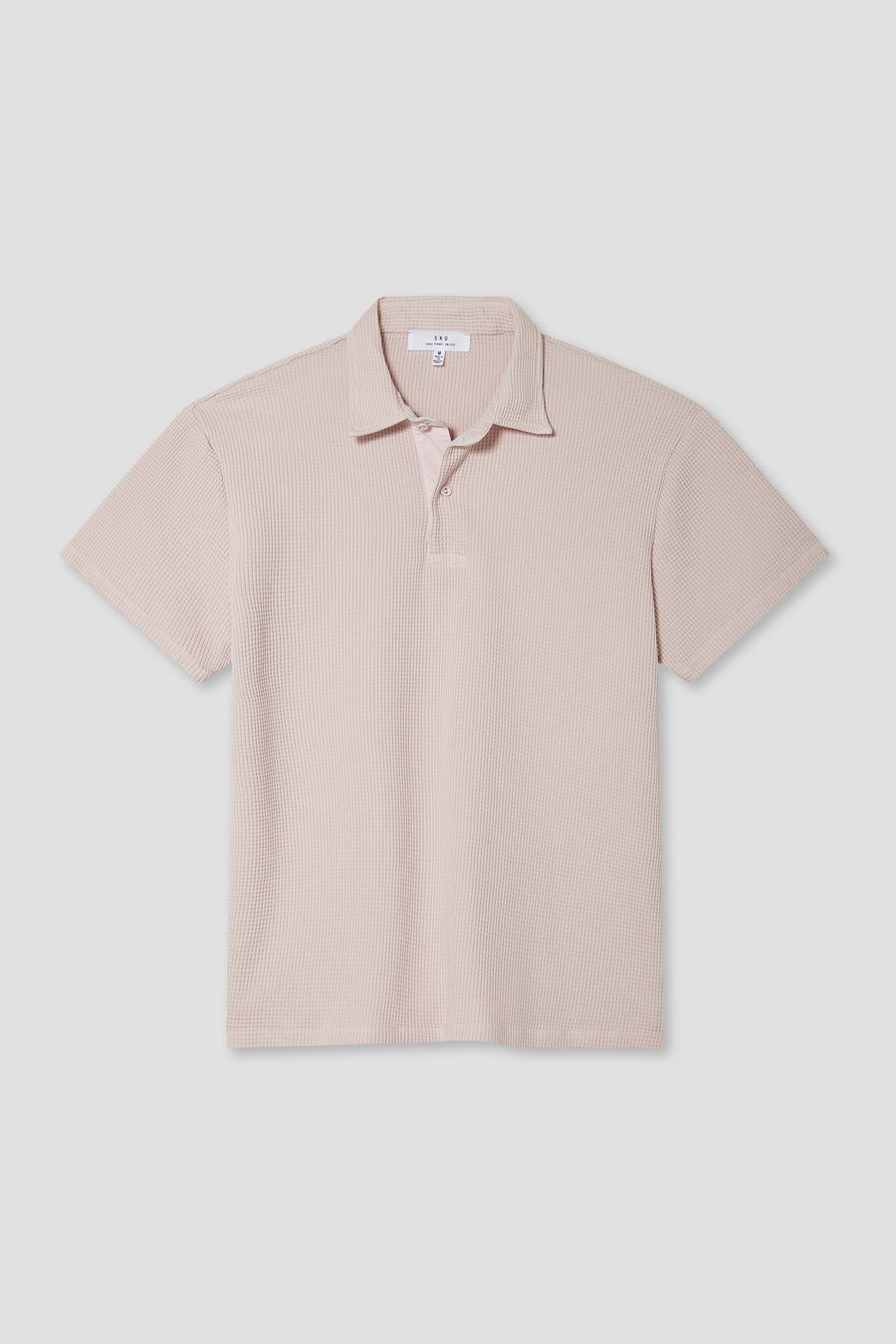 Short Sleeve Waffle Polo – Save Khaki United