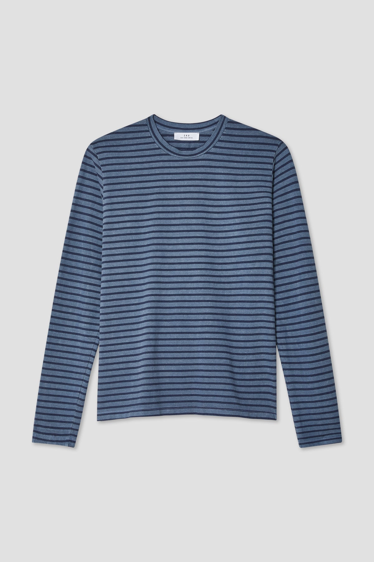 LS Organic Hemp Stripe Crew Tee