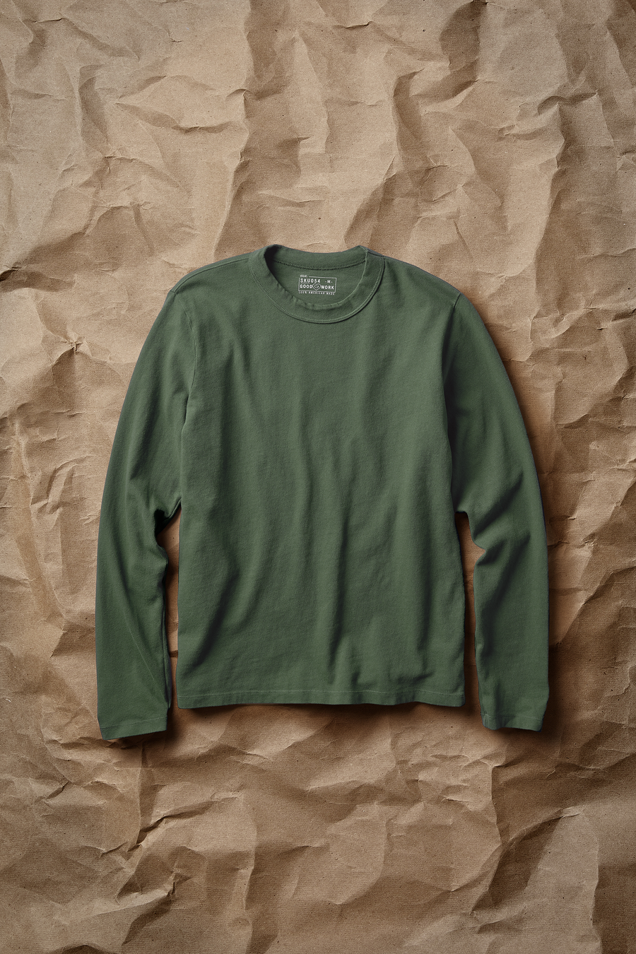 Camiseta de manga larga con capas de American Jersey – Save Khaki United, image size:900x1350