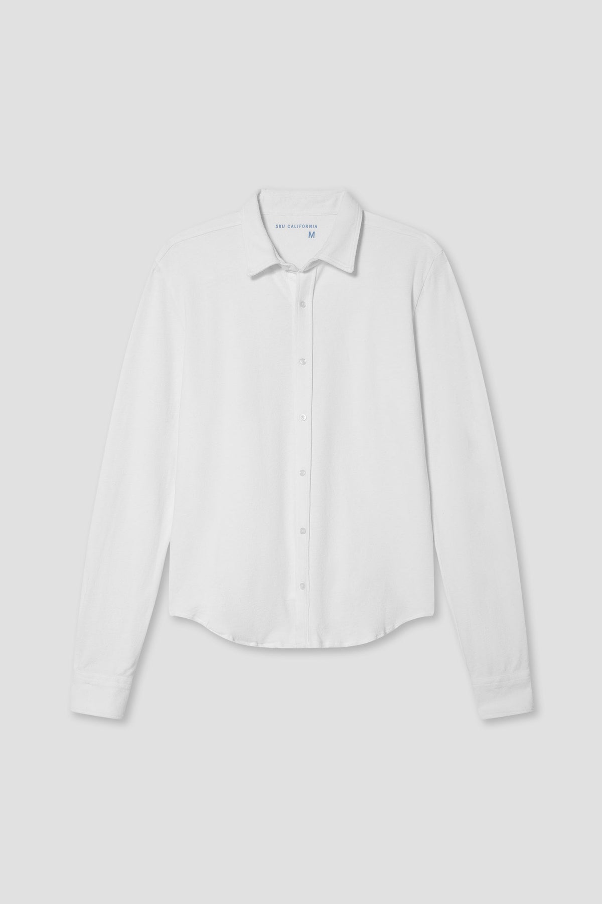 LS Pique Easy Shirt in Cotton Hemp