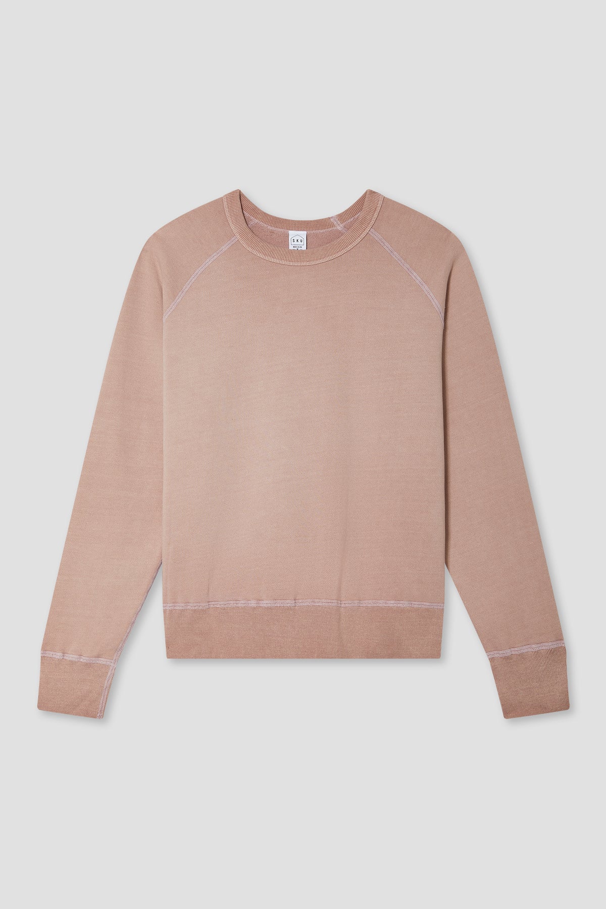 Organic Fleece Sweatshirt in Cotton and Hemp