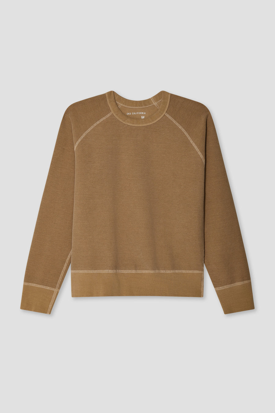 American Twill Back Terry Crew Reversible Sweatshirt – Save Khaki