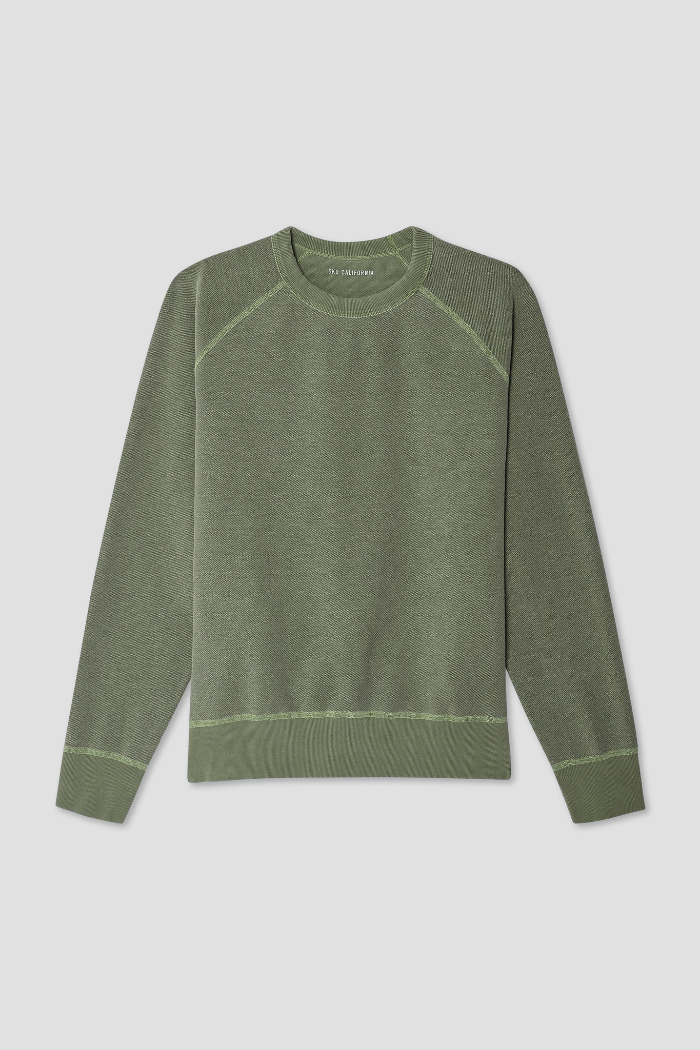 American Twill Back Terry Crew Reversible Sweat Shirt