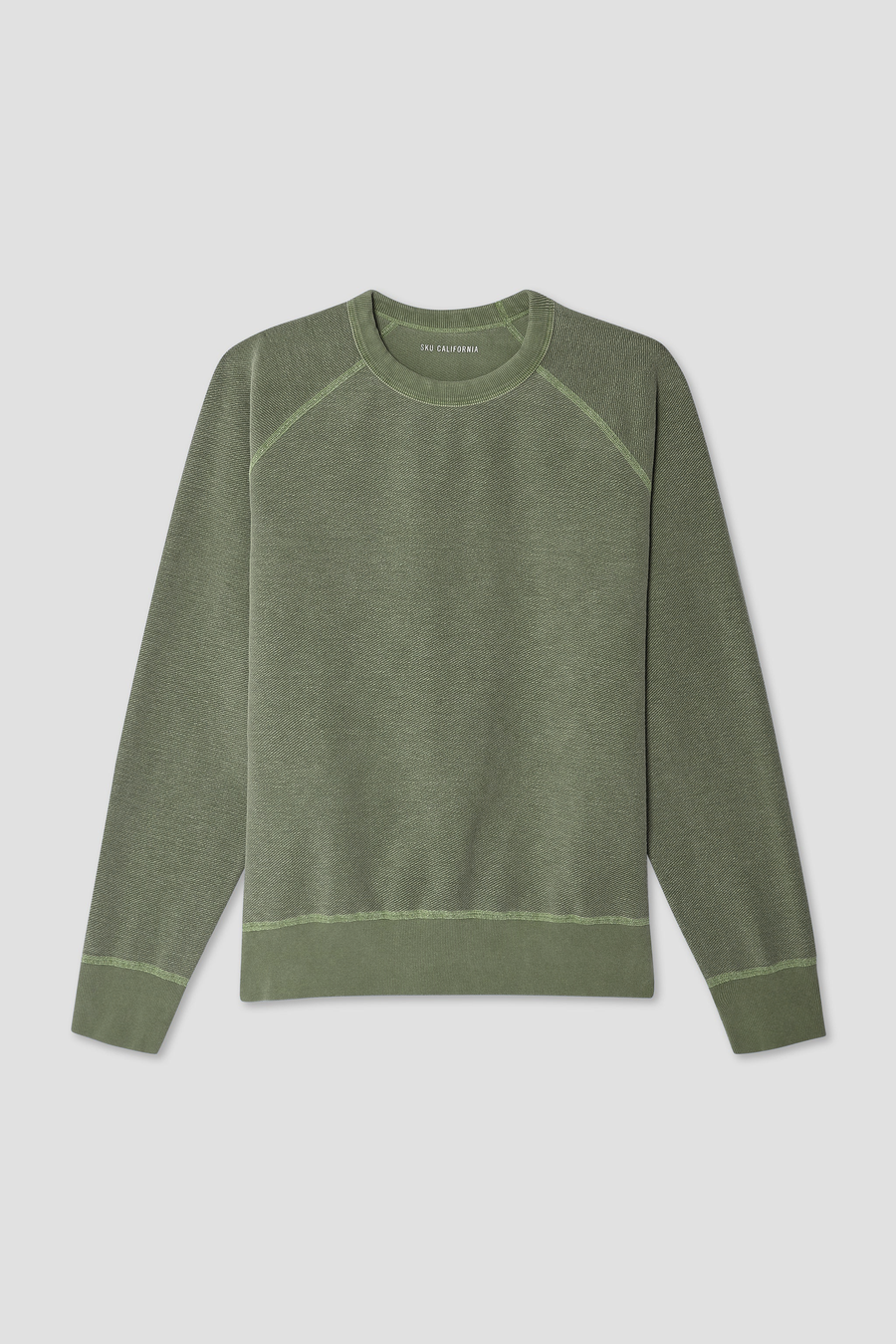 American Twill Back Terry Crew Reversible Sweatshirt – Save Khaki
