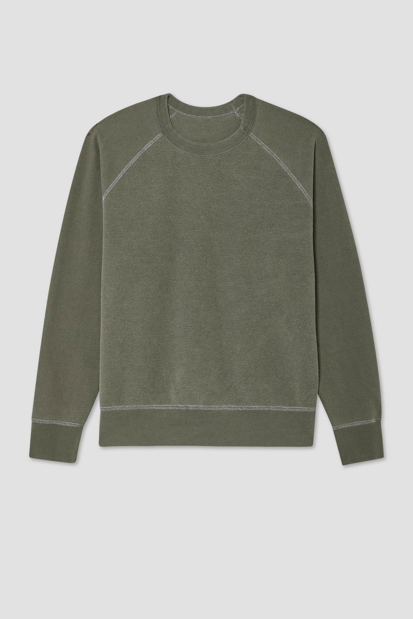 American Twill Back Terry Crew Reversible Sweat Shirt