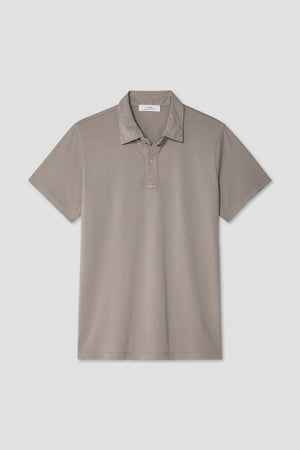 Short Sleeve United Supima – Save Polo Khaki T-Shirt