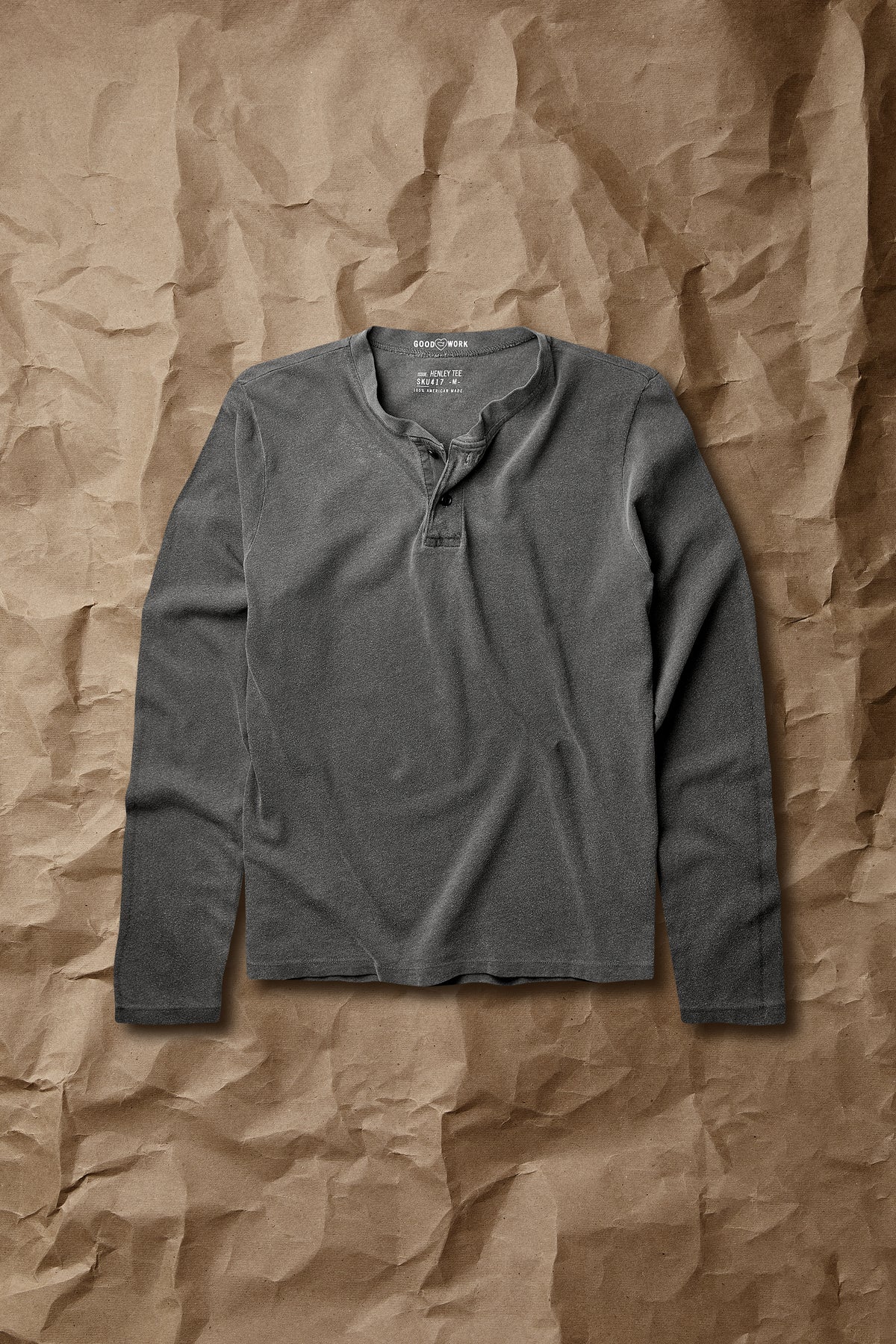 American Jersey L/S Henley