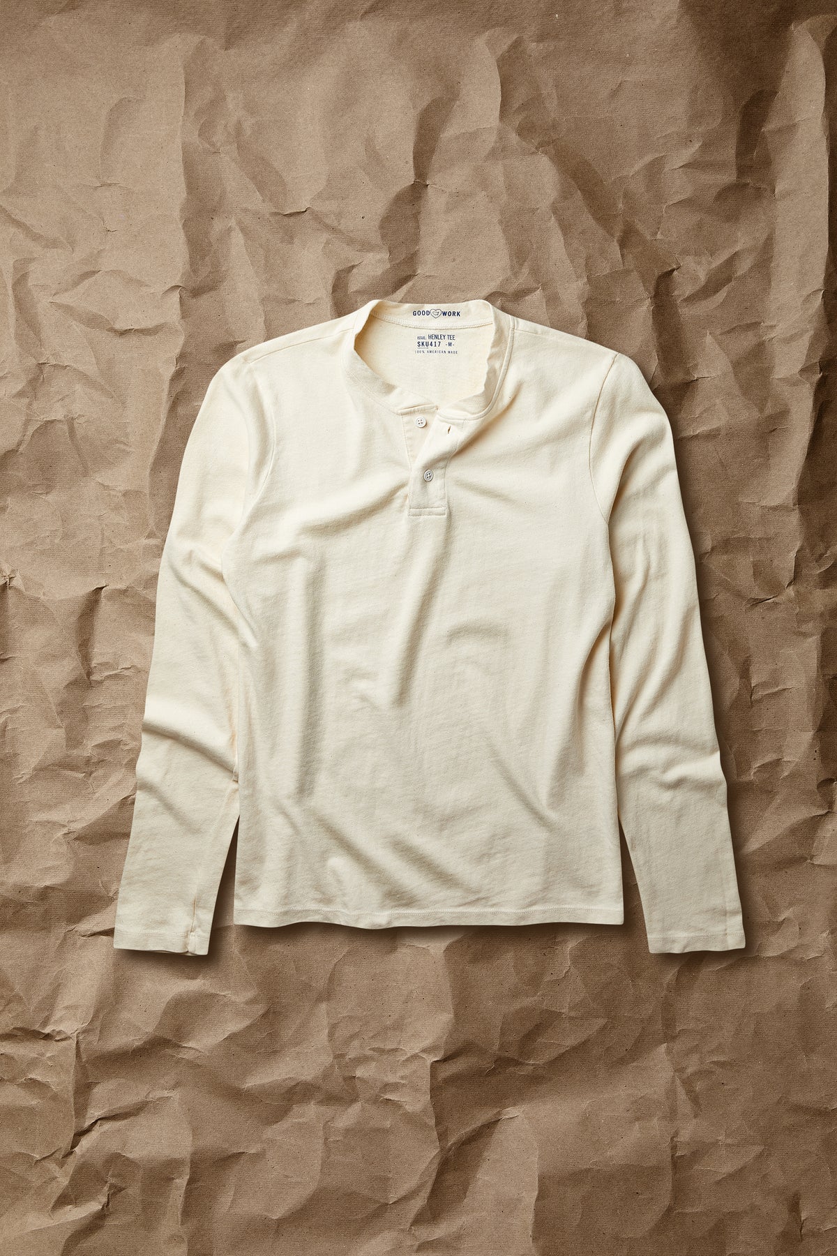 American Jersey L/S Henley