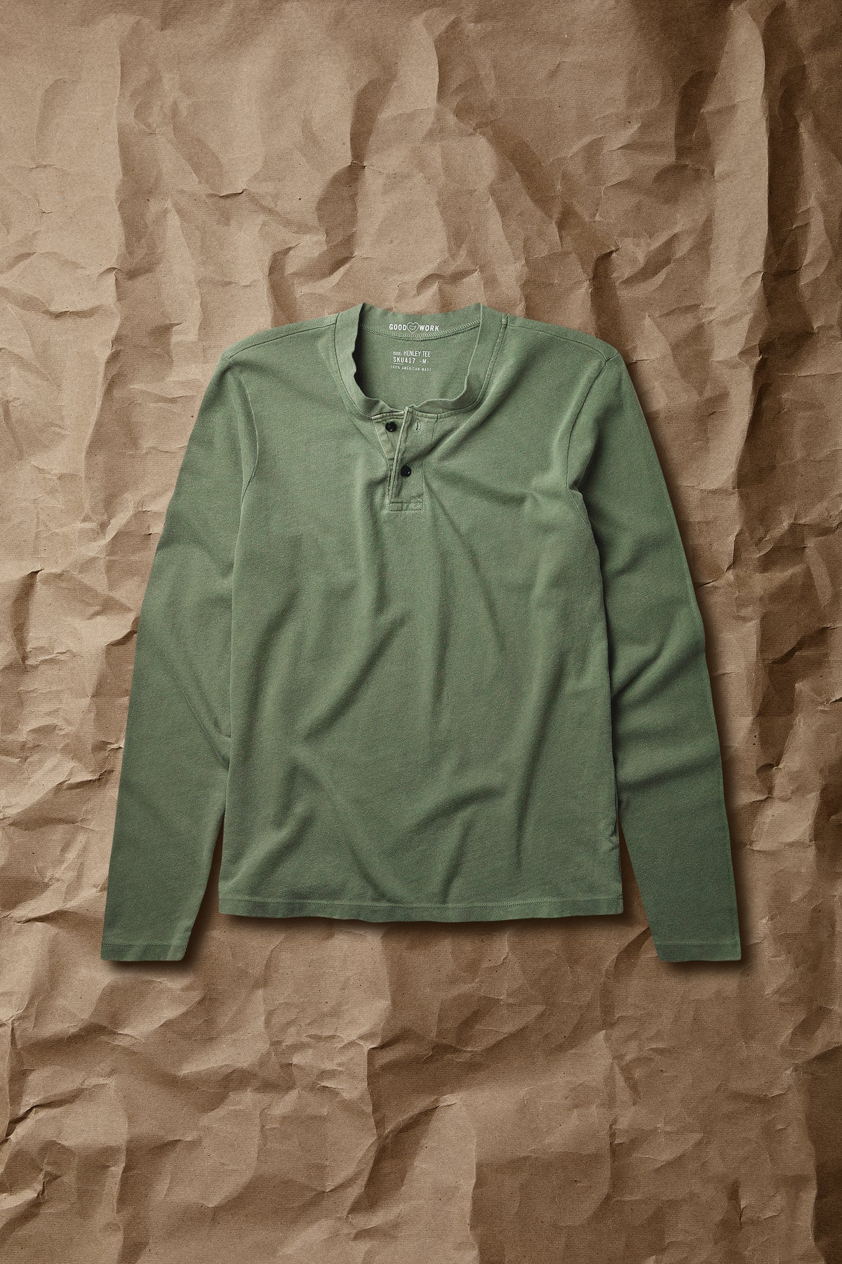 American Jersey L/S Henley