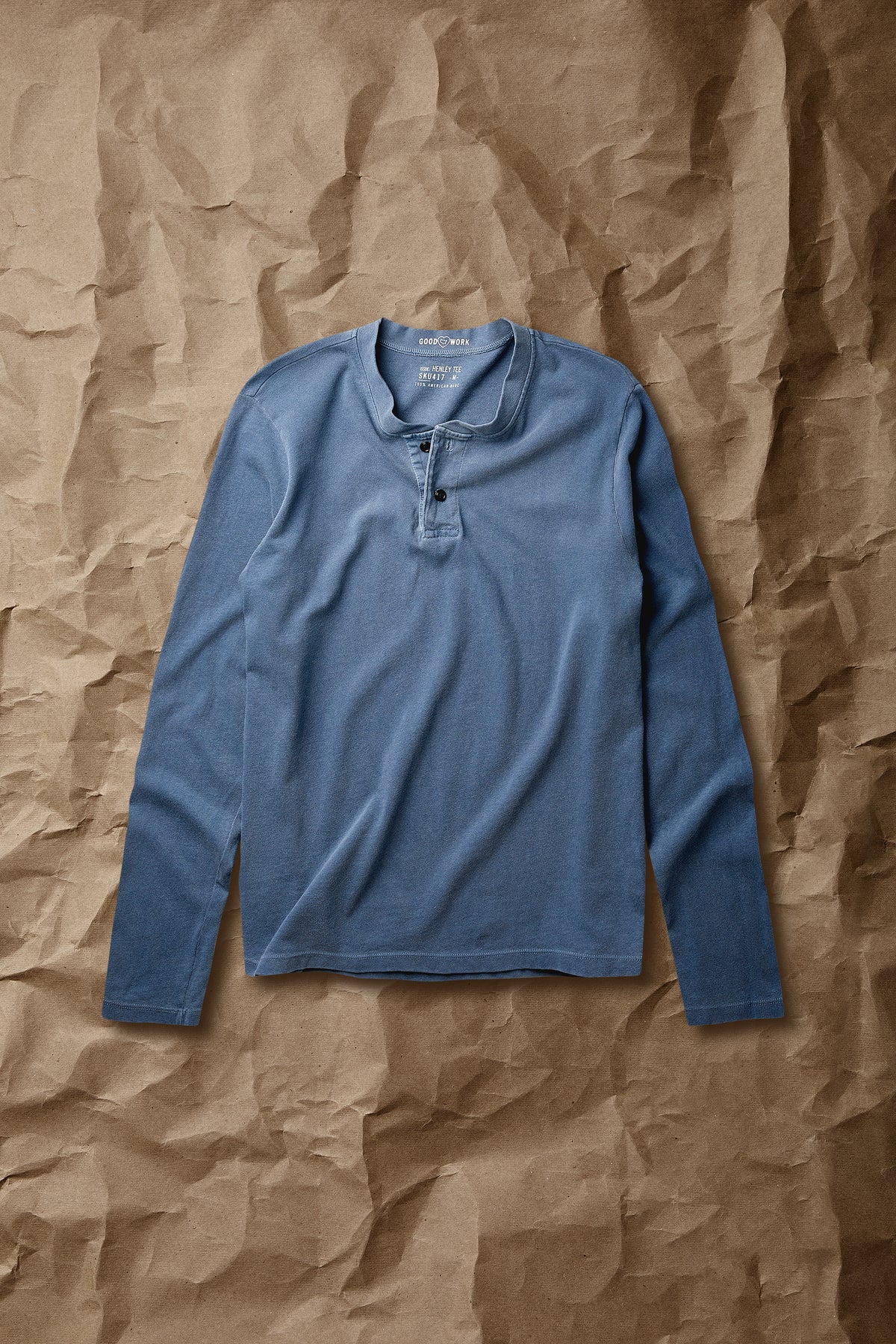 American Jersey L/S Henley