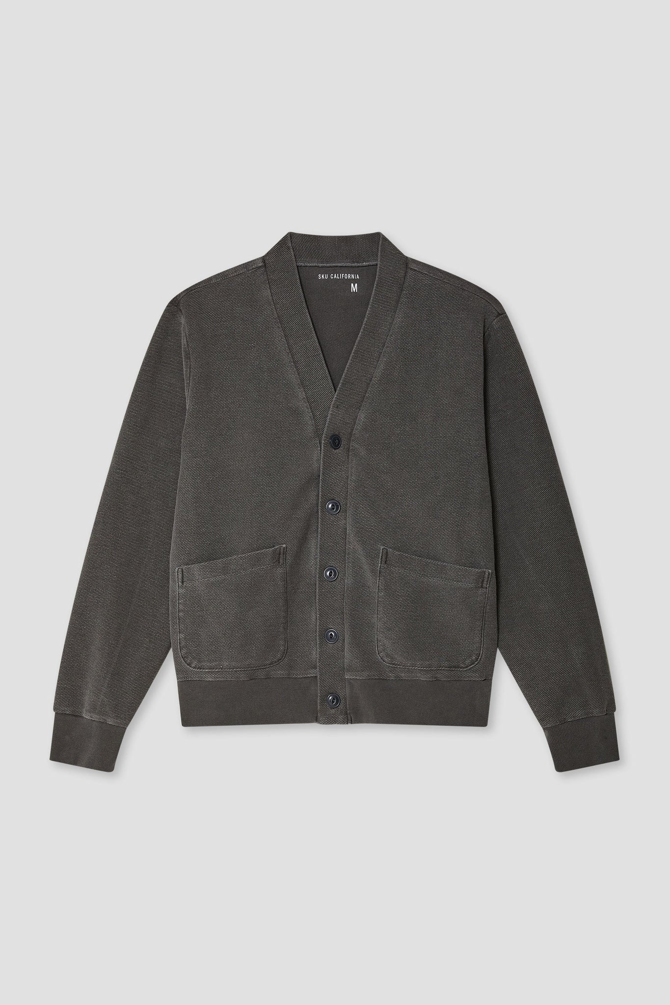 Twill Terry Cardigan
