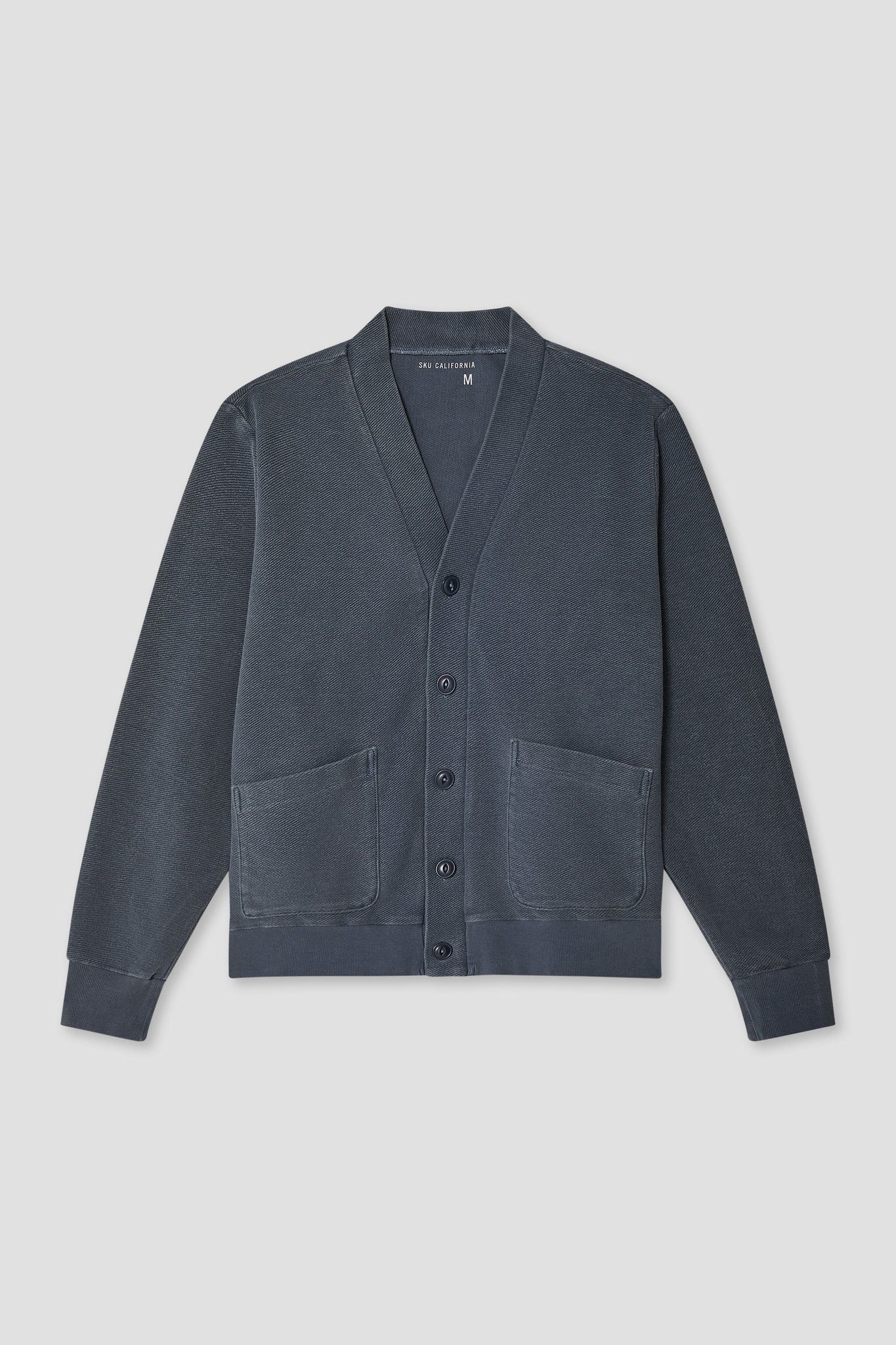 Twill Terry Cardigan