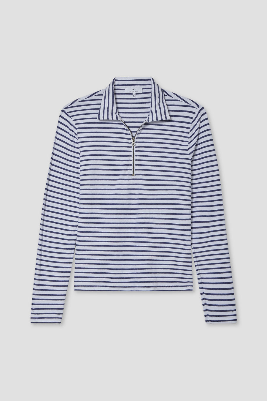 LS Organic Cotton Hemp Stripe Quarter Zip – Save Khaki United