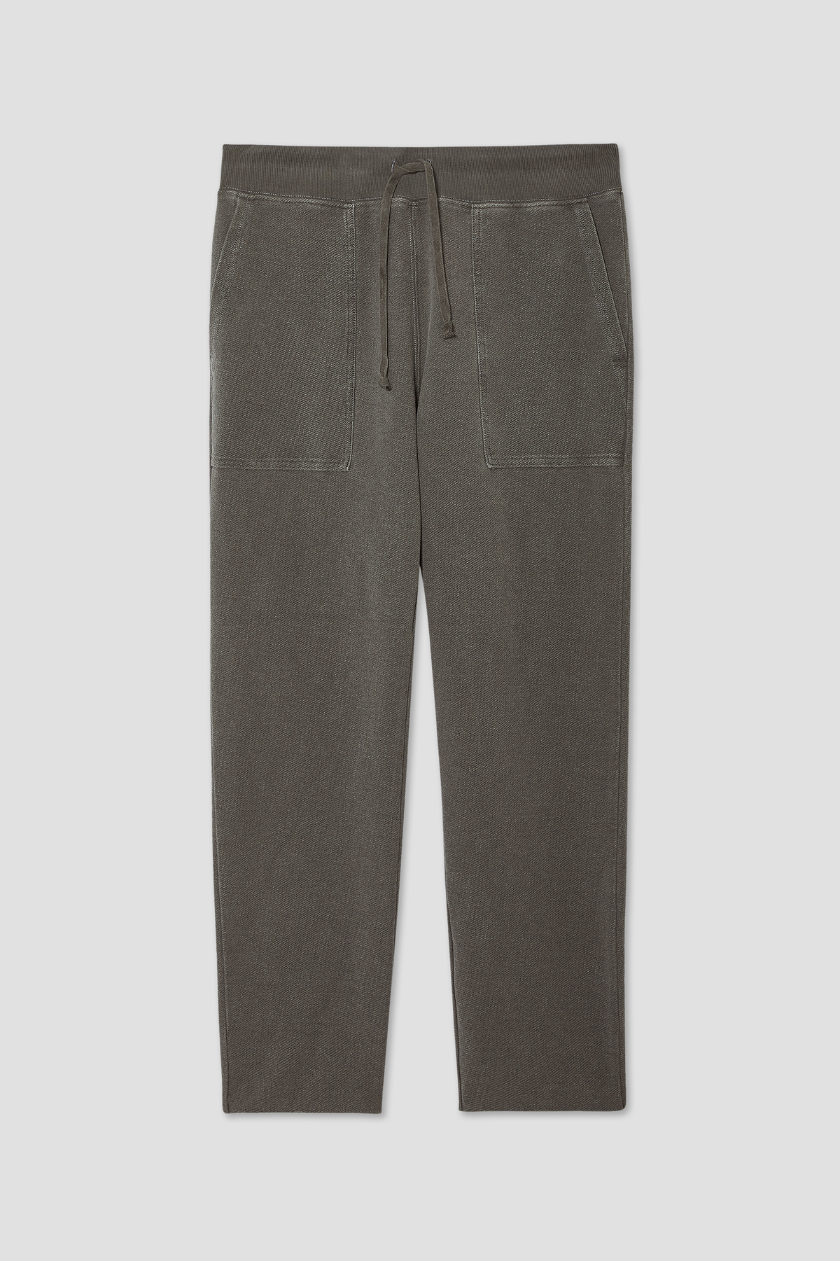 Pantalón deportivo de rizo con espalda de sarga americana