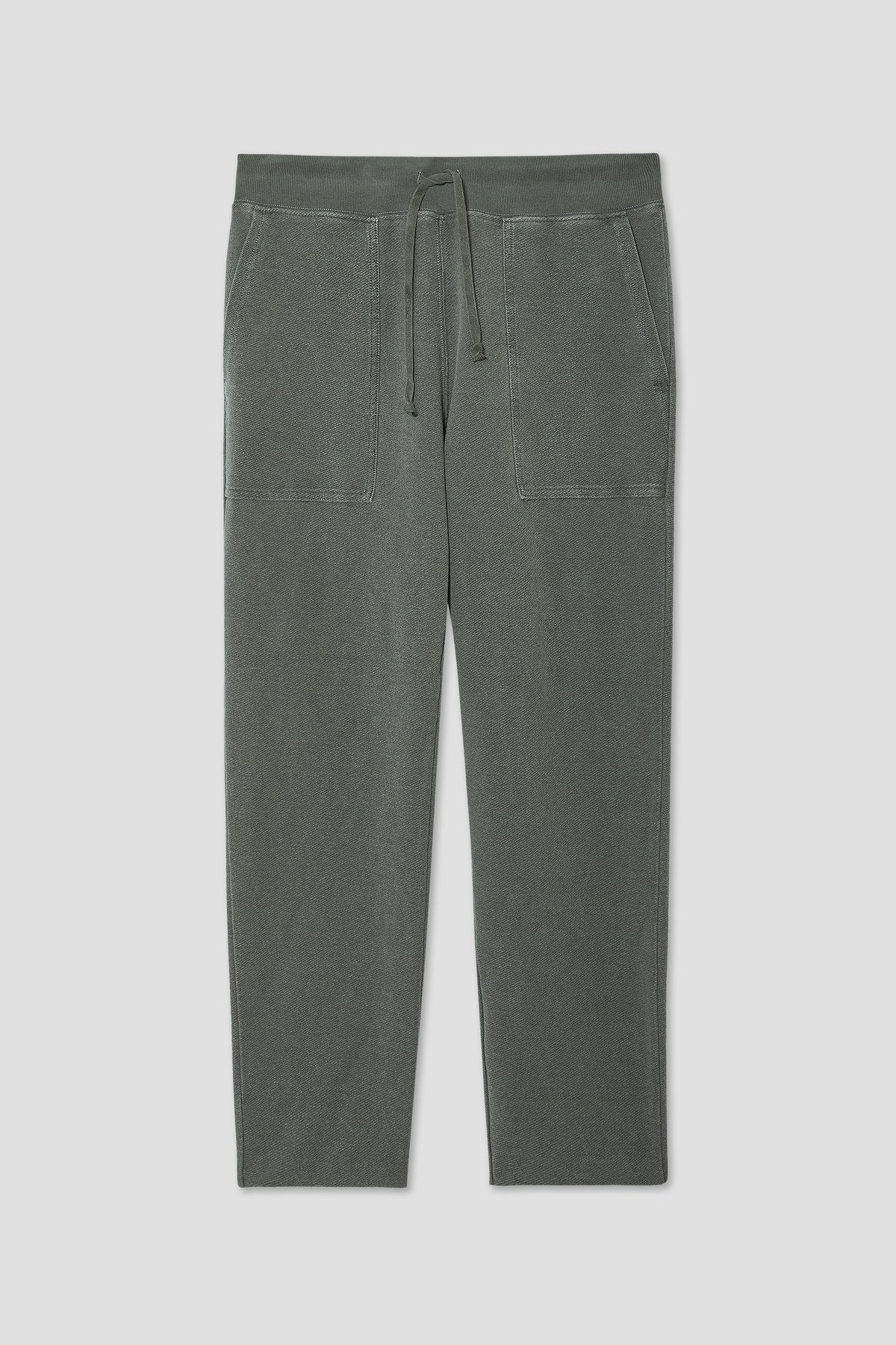 Pantalón deportivo de rizo con espalda de sarga americana