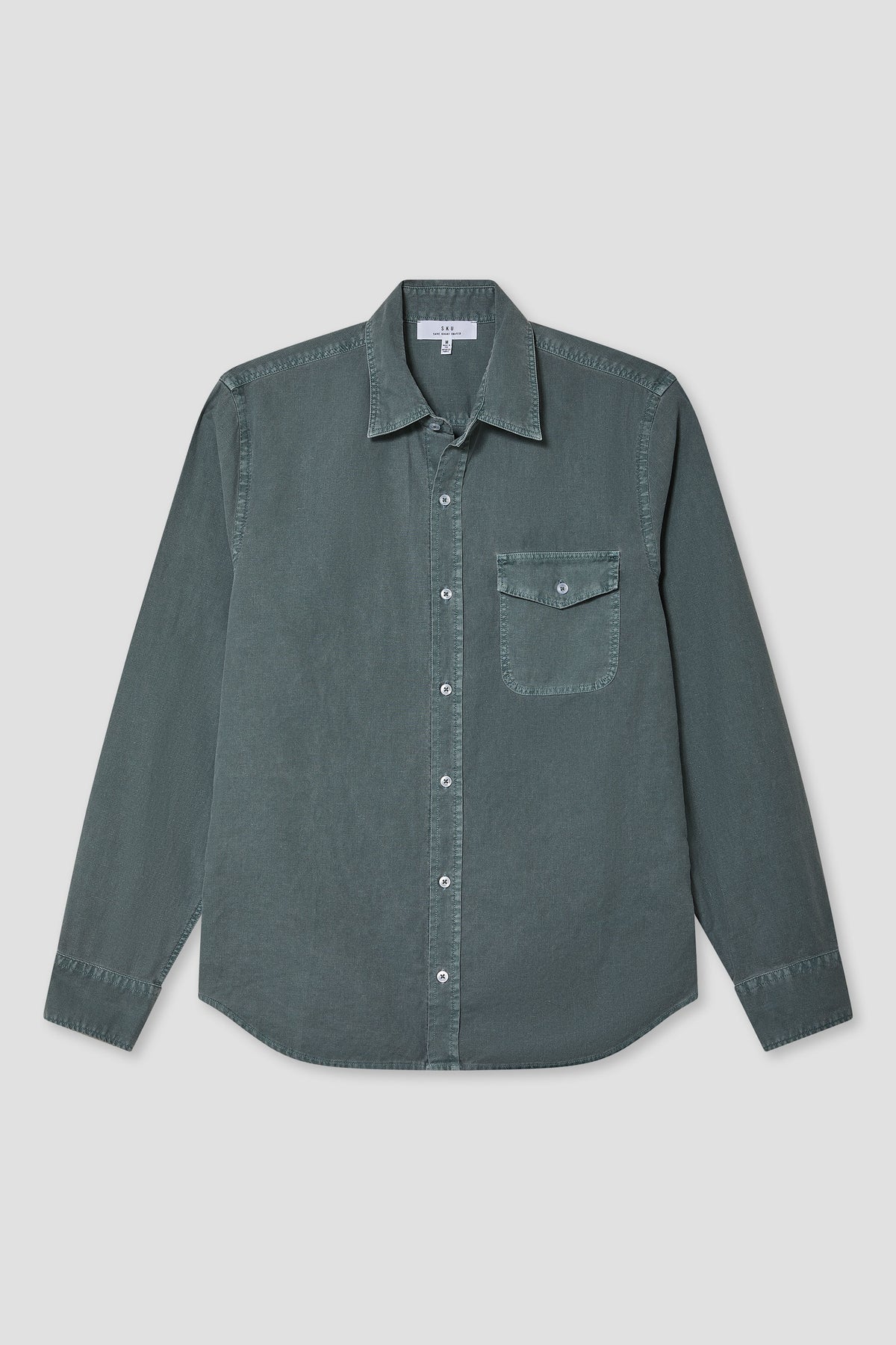 Work Shirt in Cotton Hemp