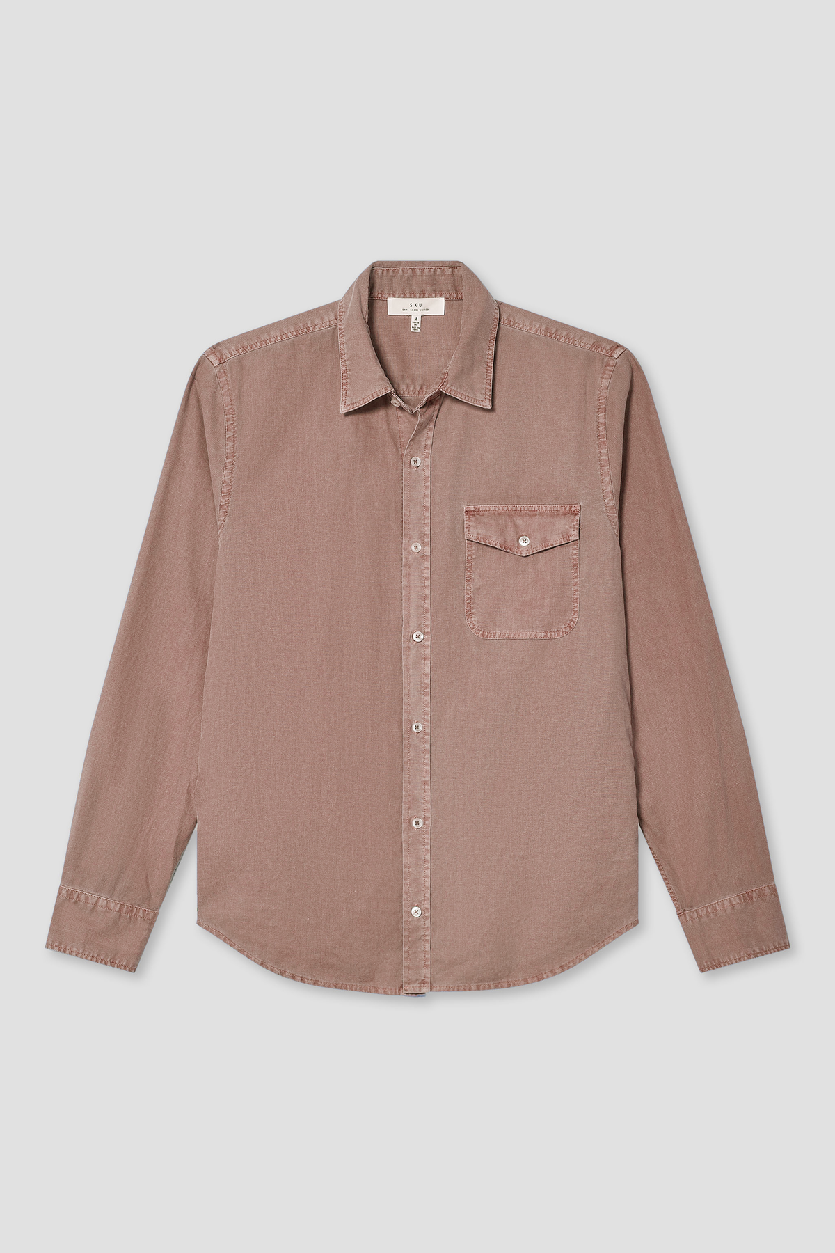 Work Shirt in Cotton Hemp