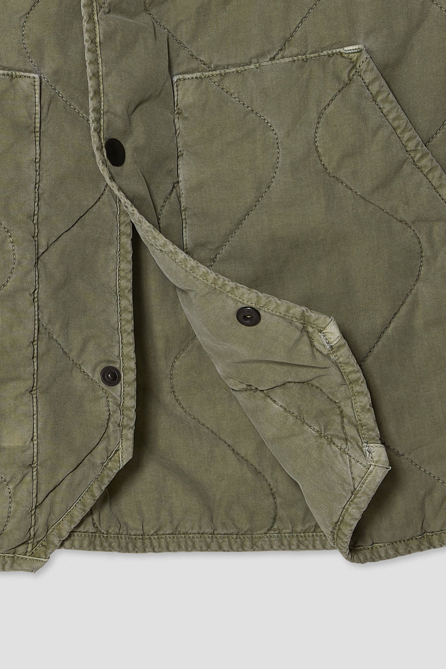 Quilted Bomber Jacket – Save Khaki United
