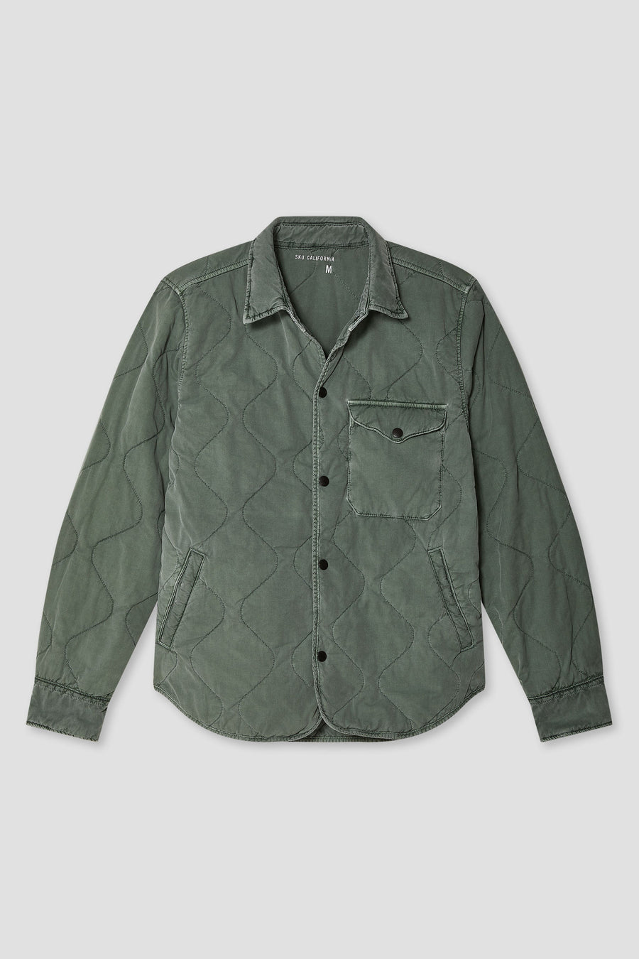 Flight Quilted Shirt Jacket Mocha / XL Flight Quilted Shirt Jacket Mocha / XL