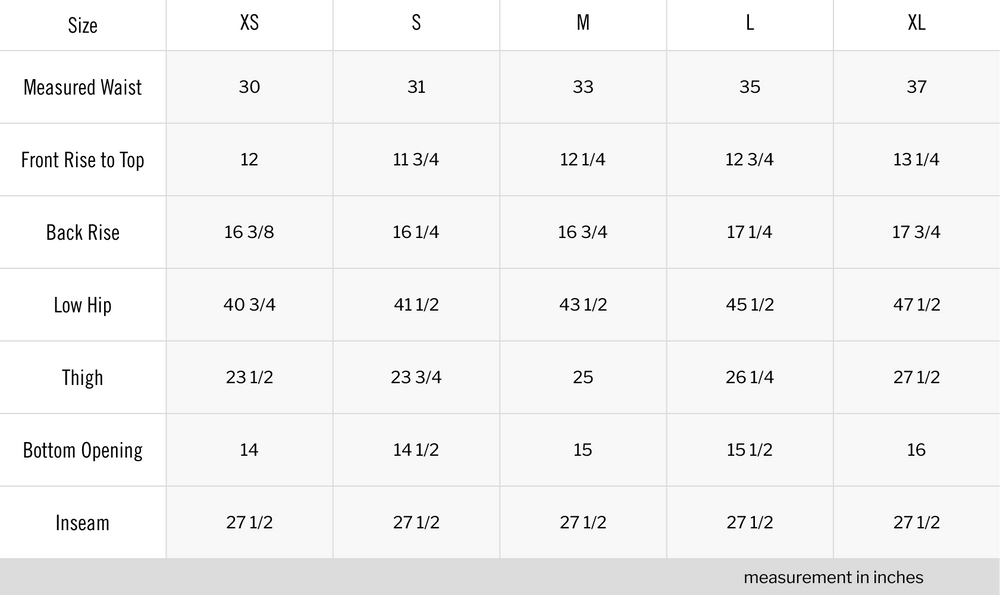Fit Guide
