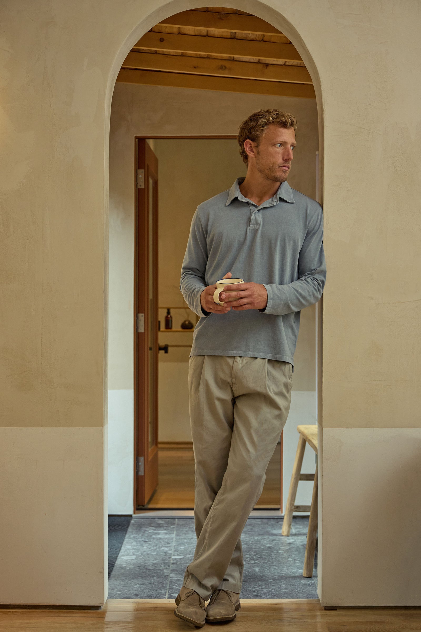 Pleated Chino