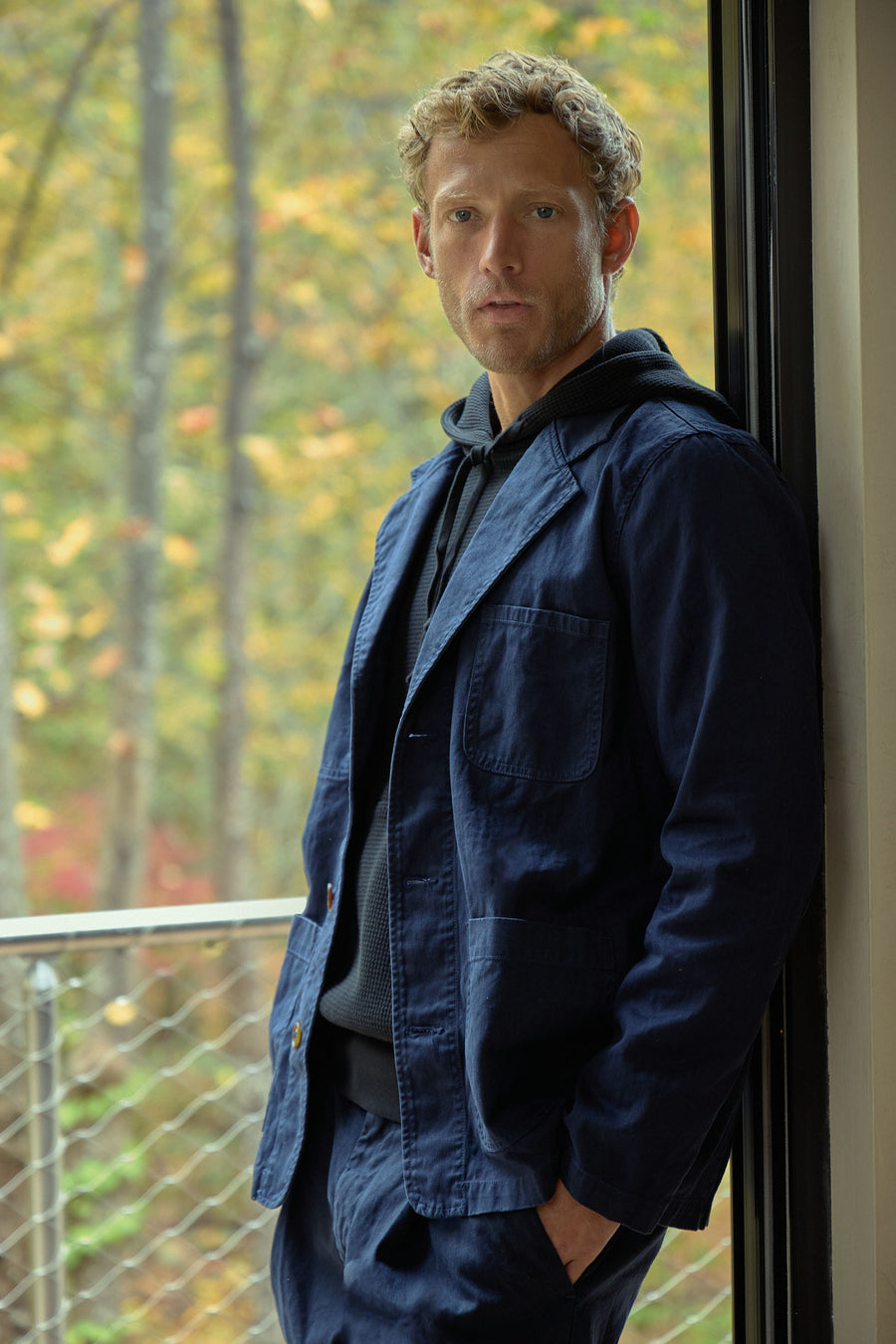 セーブカーキユナイテッド ワークジャケット M ネイビー 8ポケット Men's Outerwear – Save Khaki United