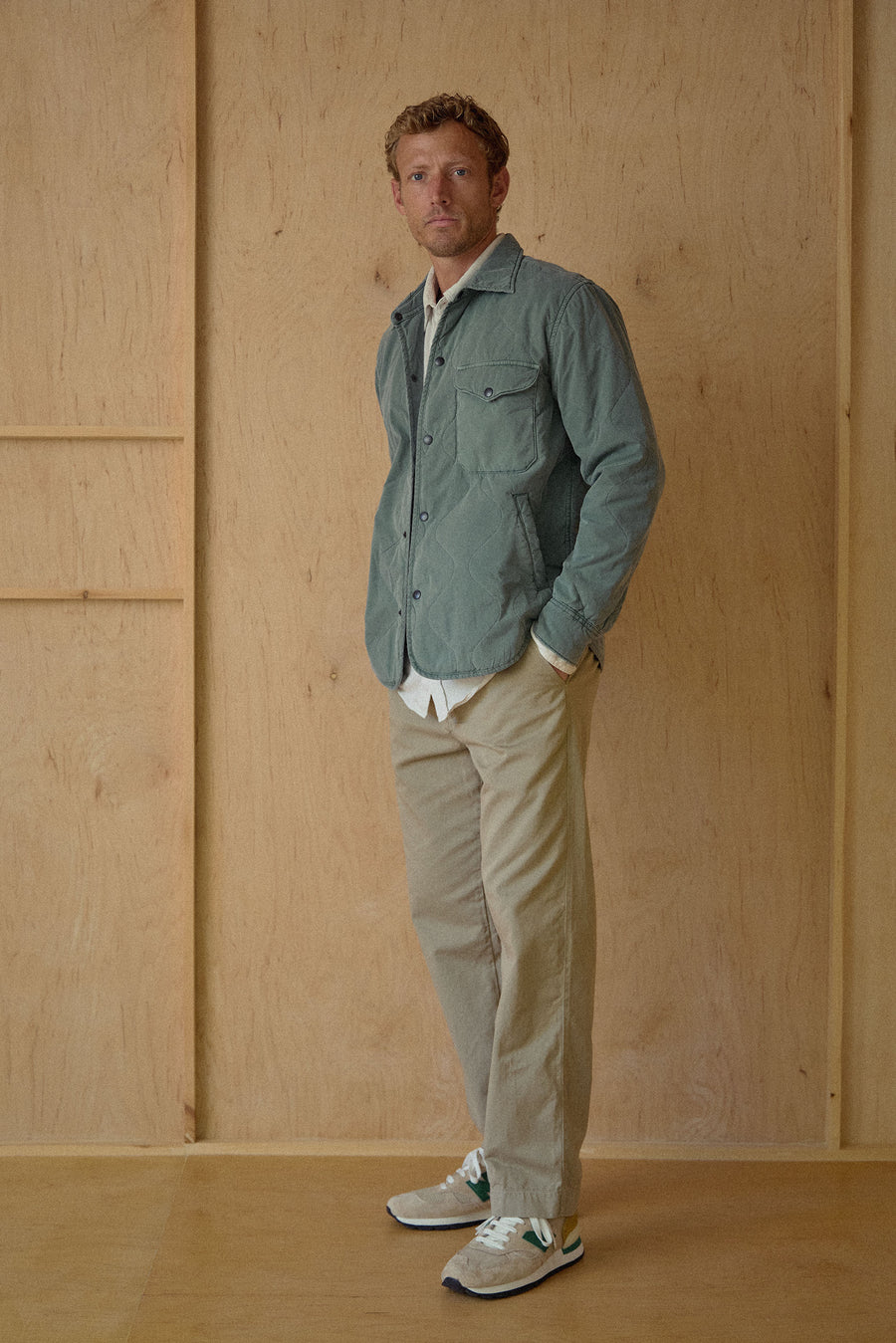 サカイ Quilted Shirt Jacket キルティング ストライプ サカイ Quilted Shirt Jacket キルティング ストライプ 【公式通販】