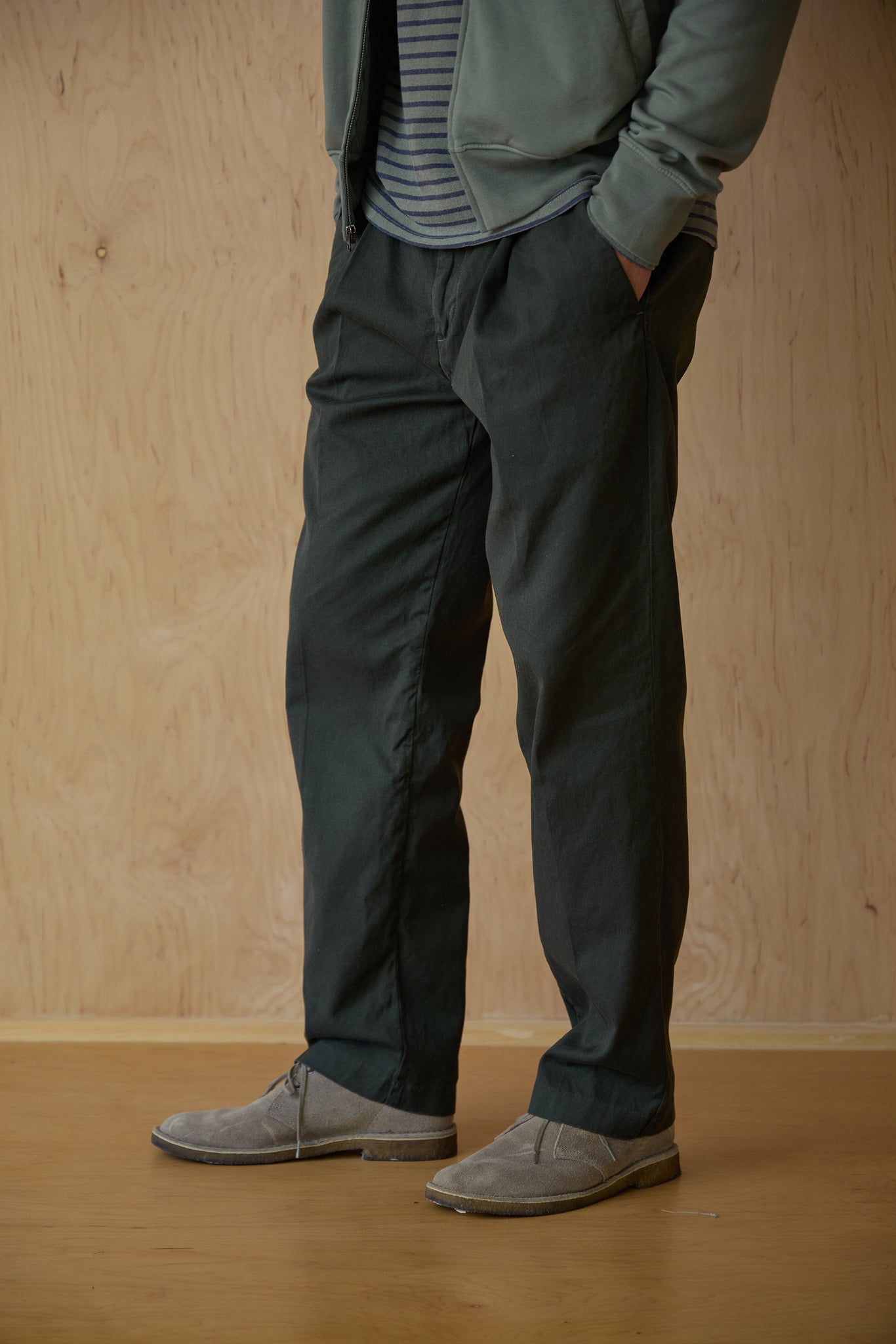Pleated Chino